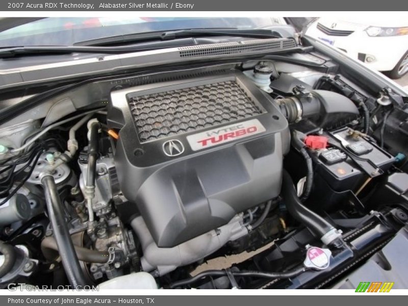 Alabaster Silver Metallic / Ebony 2007 Acura RDX Technology