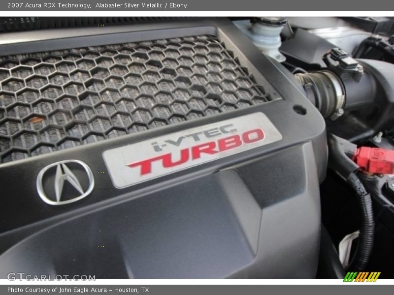 Alabaster Silver Metallic / Ebony 2007 Acura RDX Technology