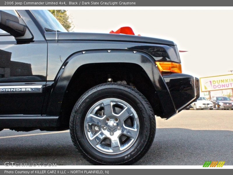 Black / Dark Slate Gray/Light Graystone 2006 Jeep Commander Limited 4x4