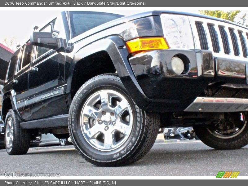 Black / Dark Slate Gray/Light Graystone 2006 Jeep Commander Limited 4x4
