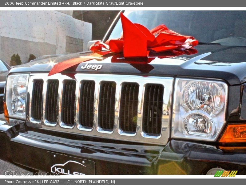 Black / Dark Slate Gray/Light Graystone 2006 Jeep Commander Limited 4x4
