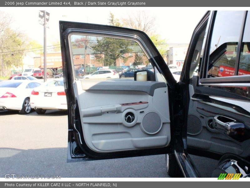 Black / Dark Slate Gray/Light Graystone 2006 Jeep Commander Limited 4x4