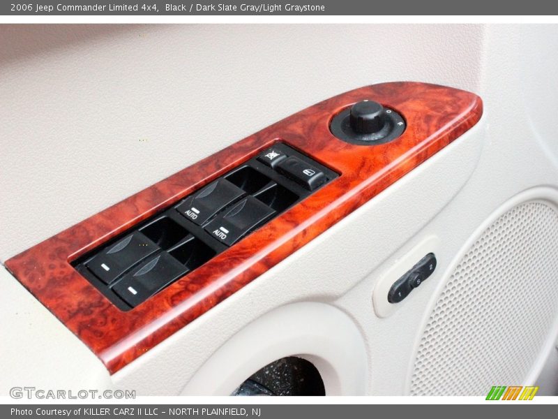 Black / Dark Slate Gray/Light Graystone 2006 Jeep Commander Limited 4x4