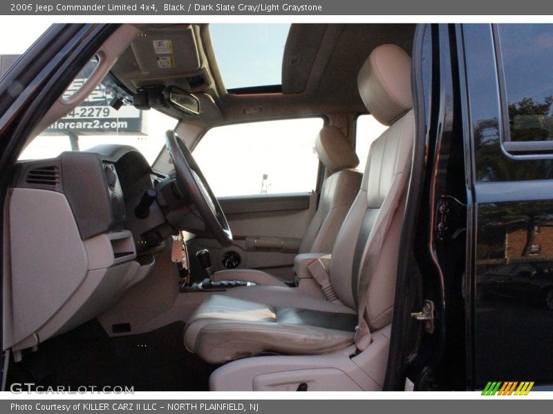 Black / Dark Slate Gray/Light Graystone 2006 Jeep Commander Limited 4x4