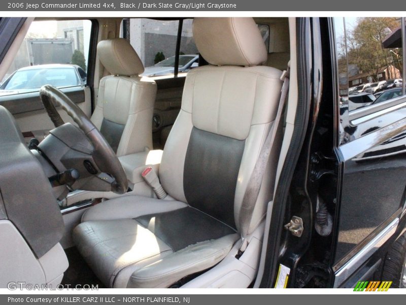 Black / Dark Slate Gray/Light Graystone 2006 Jeep Commander Limited 4x4