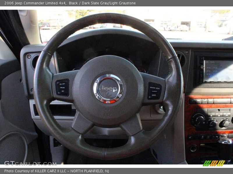 Black / Dark Slate Gray/Light Graystone 2006 Jeep Commander Limited 4x4