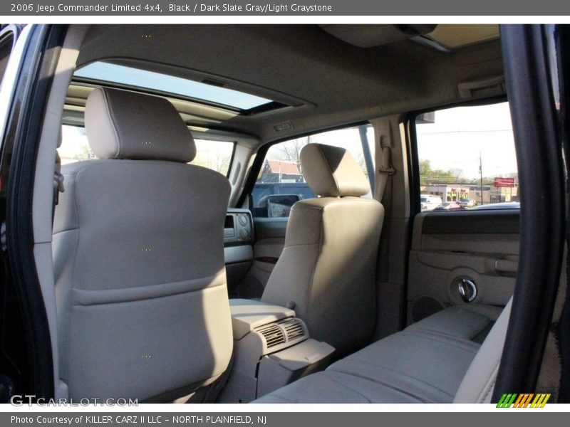 Black / Dark Slate Gray/Light Graystone 2006 Jeep Commander Limited 4x4