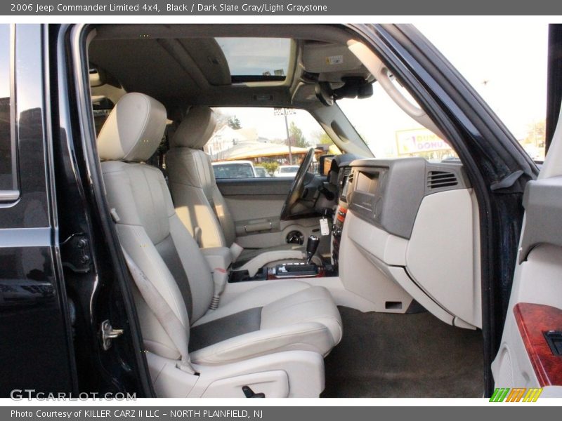 Black / Dark Slate Gray/Light Graystone 2006 Jeep Commander Limited 4x4