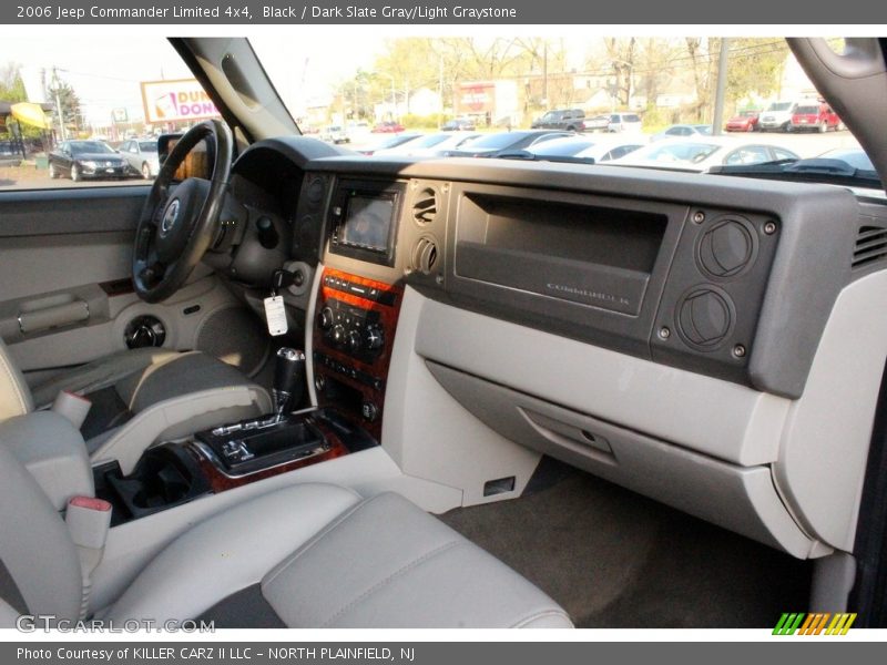 Black / Dark Slate Gray/Light Graystone 2006 Jeep Commander Limited 4x4