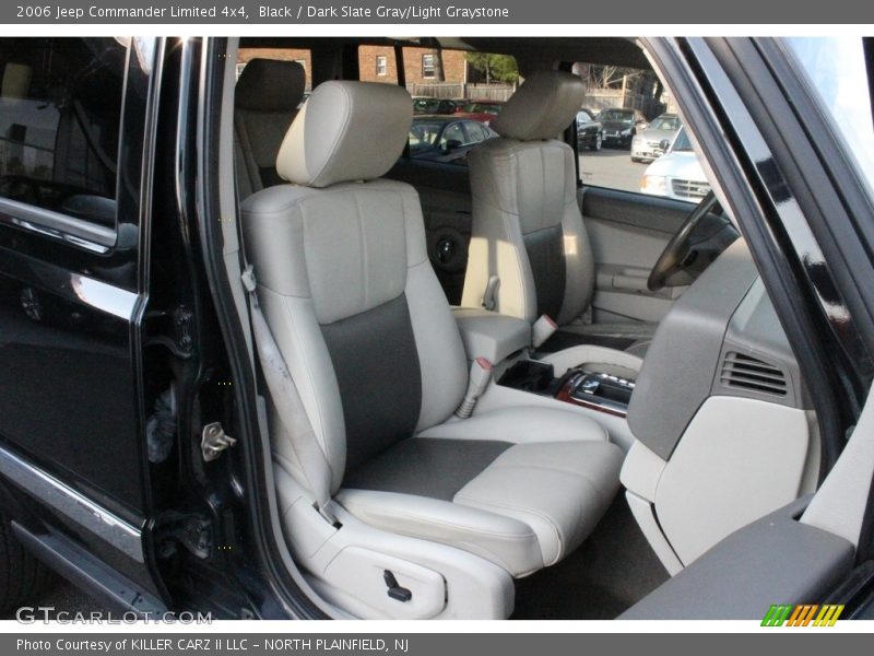 Black / Dark Slate Gray/Light Graystone 2006 Jeep Commander Limited 4x4