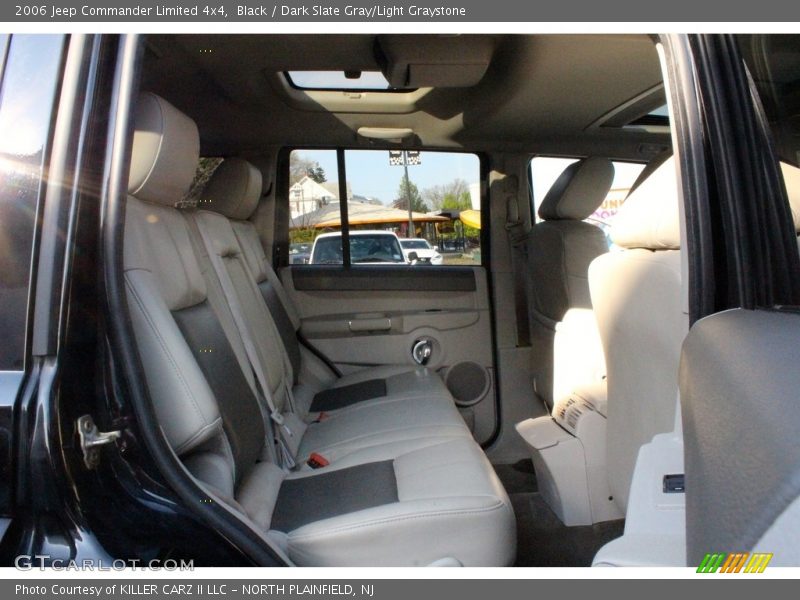 Black / Dark Slate Gray/Light Graystone 2006 Jeep Commander Limited 4x4