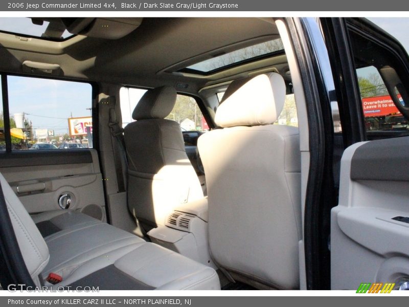Black / Dark Slate Gray/Light Graystone 2006 Jeep Commander Limited 4x4