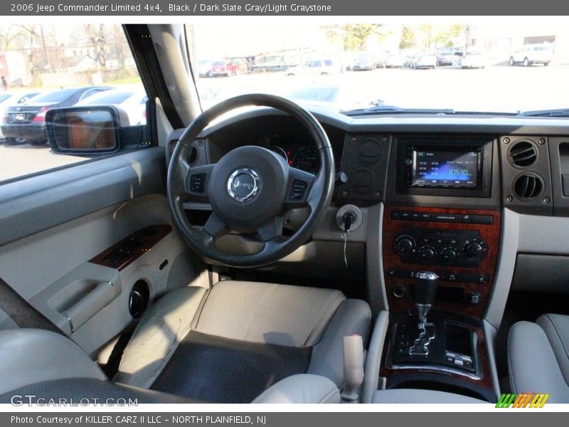 Black / Dark Slate Gray/Light Graystone 2006 Jeep Commander Limited 4x4