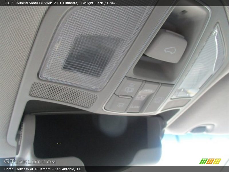 Twilight Black / Gray 2017 Hyundai Santa Fe Sport 2.0T Ulitimate