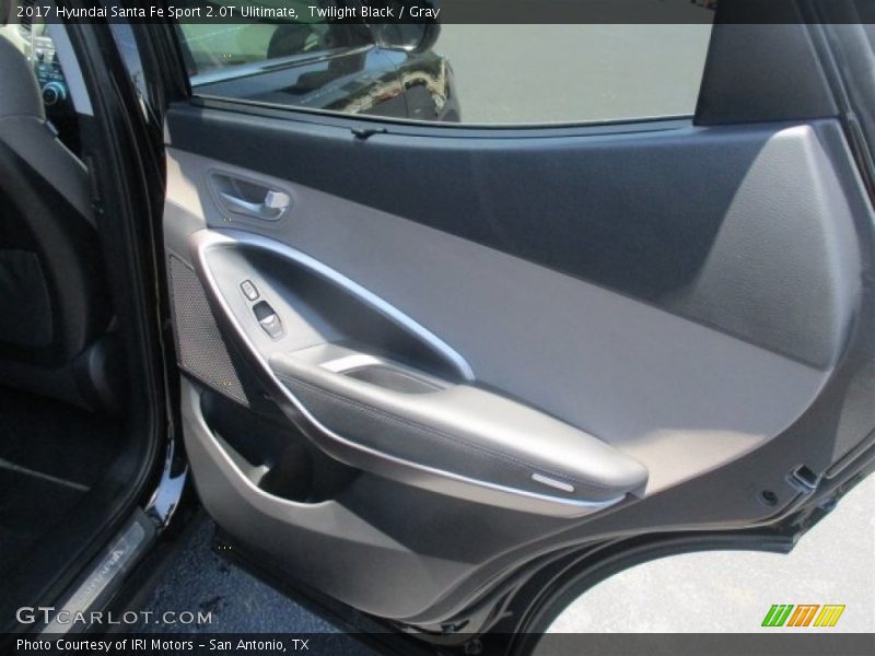 Twilight Black / Gray 2017 Hyundai Santa Fe Sport 2.0T Ulitimate
