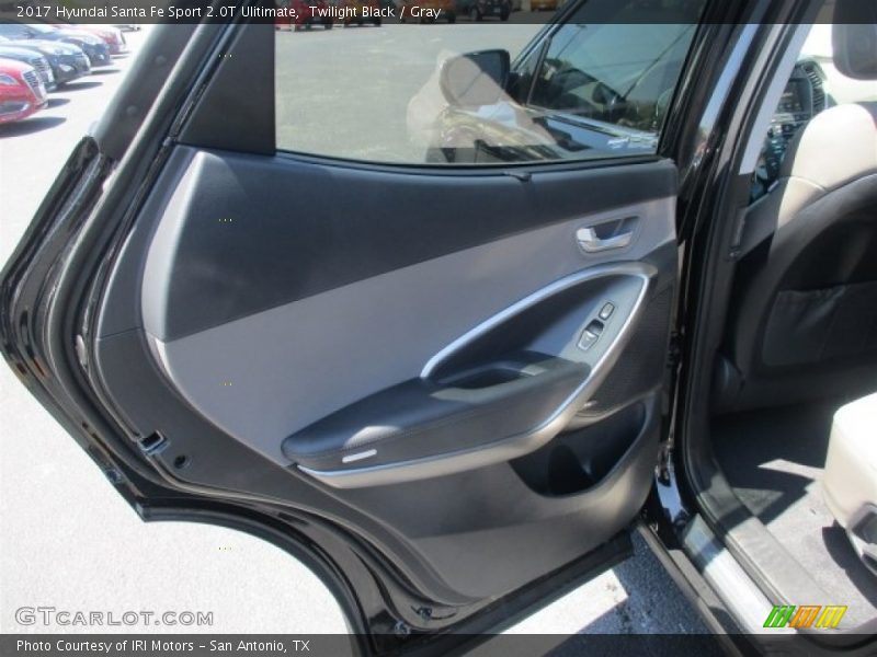 Twilight Black / Gray 2017 Hyundai Santa Fe Sport 2.0T Ulitimate
