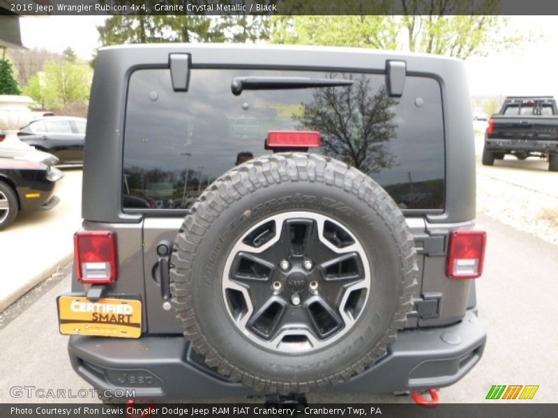 Granite Crystal Metallic / Black 2016 Jeep Wrangler Rubicon 4x4