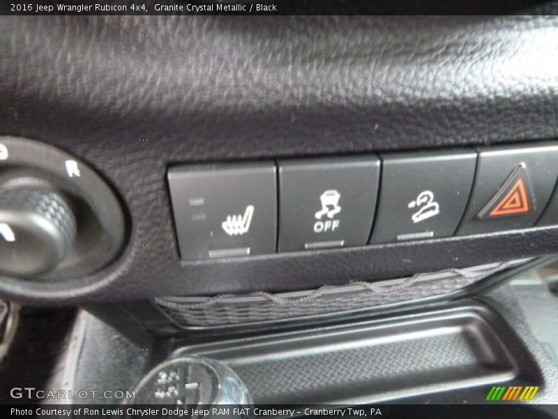 Granite Crystal Metallic / Black 2016 Jeep Wrangler Rubicon 4x4
