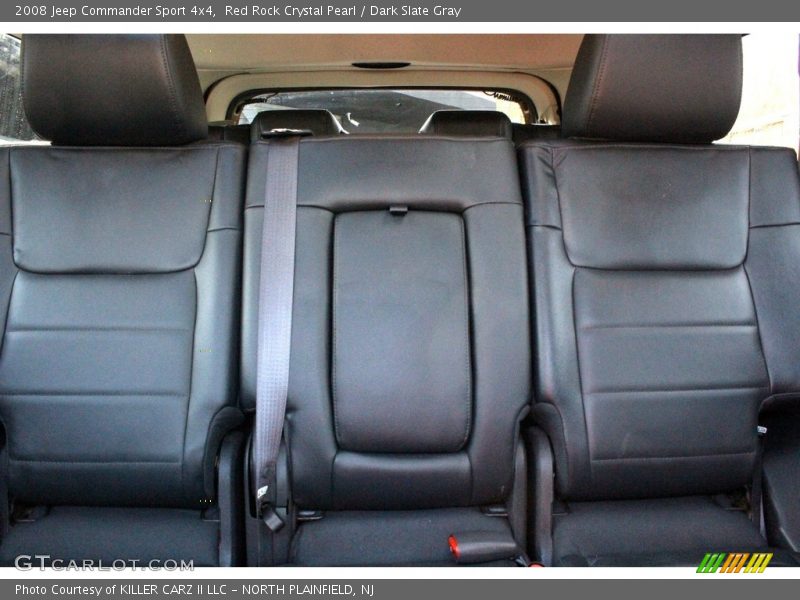 Red Rock Crystal Pearl / Dark Slate Gray 2008 Jeep Commander Sport 4x4