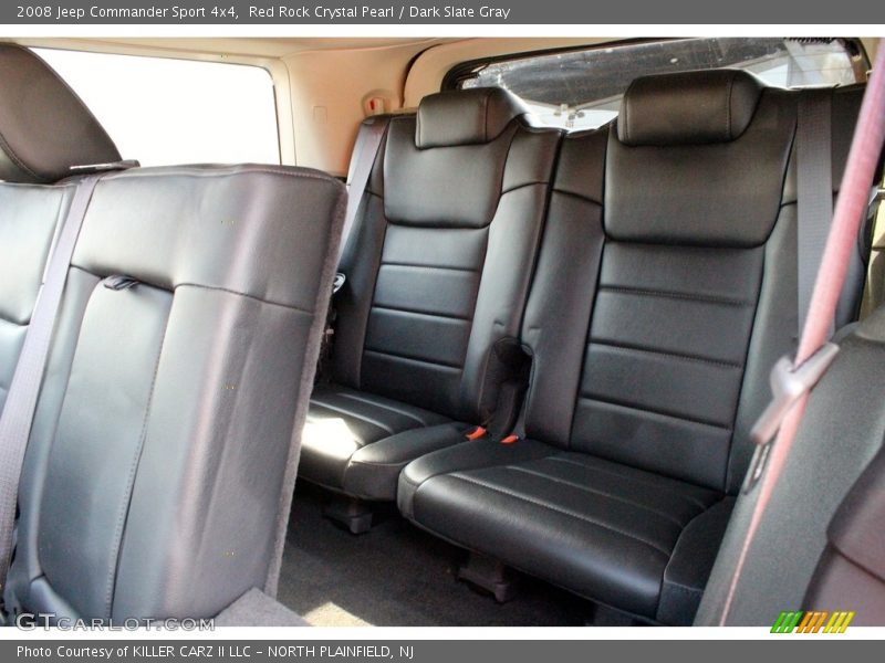 Red Rock Crystal Pearl / Dark Slate Gray 2008 Jeep Commander Sport 4x4