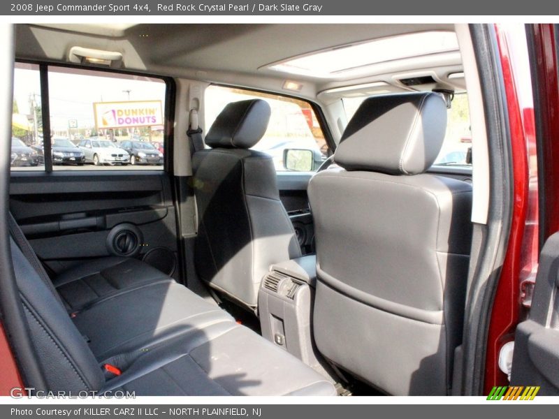 Red Rock Crystal Pearl / Dark Slate Gray 2008 Jeep Commander Sport 4x4
