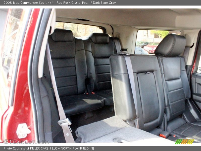 Red Rock Crystal Pearl / Dark Slate Gray 2008 Jeep Commander Sport 4x4