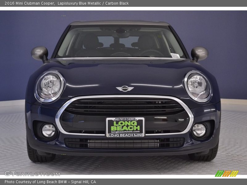 Lapisluxury Blue Metallic / Carbon Black 2016 Mini Clubman Cooper
