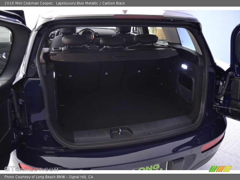 Lapisluxury Blue Metallic / Carbon Black 2016 Mini Clubman Cooper