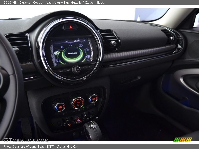 Lapisluxury Blue Metallic / Carbon Black 2016 Mini Clubman Cooper