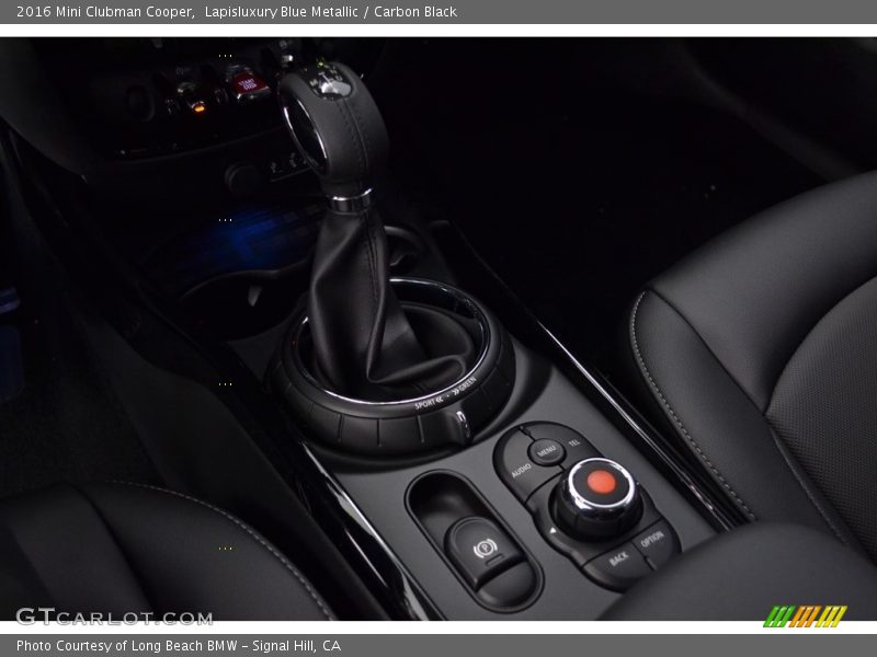Lapisluxury Blue Metallic / Carbon Black 2016 Mini Clubman Cooper