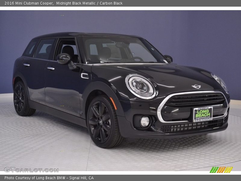 Midnight Black Metallic / Carbon Black 2016 Mini Clubman Cooper