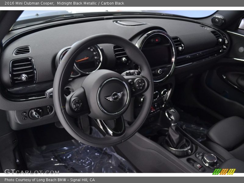Midnight Black Metallic / Carbon Black 2016 Mini Clubman Cooper