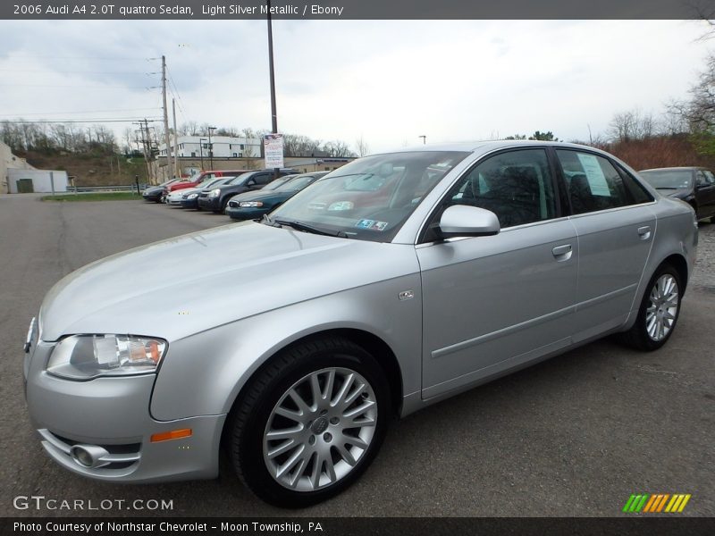 Light Silver Metallic / Ebony 2006 Audi A4 2.0T quattro Sedan