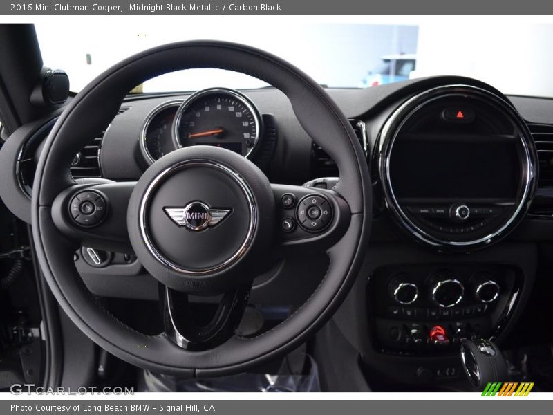 Midnight Black Metallic / Carbon Black 2016 Mini Clubman Cooper