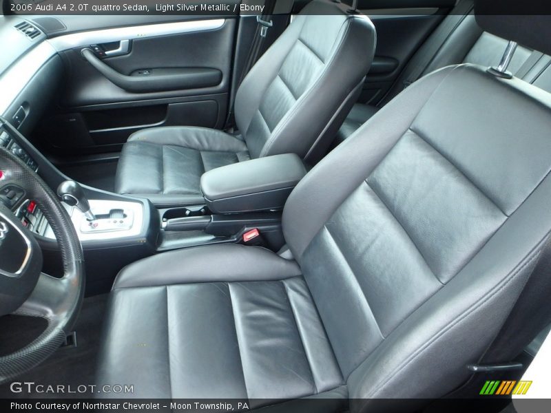 Light Silver Metallic / Ebony 2006 Audi A4 2.0T quattro Sedan