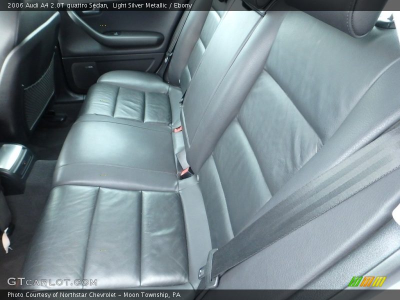 Light Silver Metallic / Ebony 2006 Audi A4 2.0T quattro Sedan