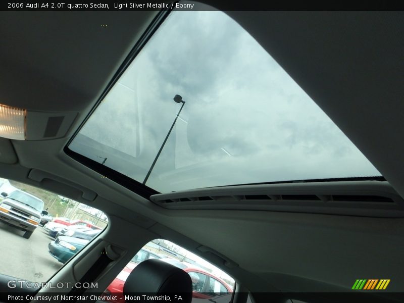 Light Silver Metallic / Ebony 2006 Audi A4 2.0T quattro Sedan