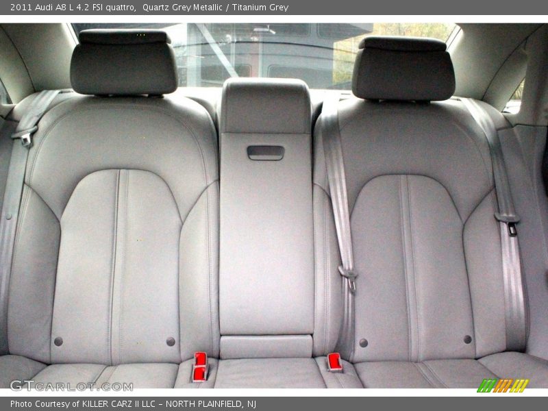 Quartz Grey Metallic / Titanium Grey 2011 Audi A8 L 4.2 FSI quattro