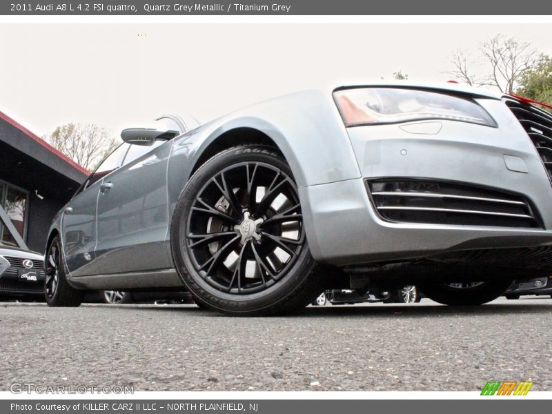 Quartz Grey Metallic / Titanium Grey 2011 Audi A8 L 4.2 FSI quattro