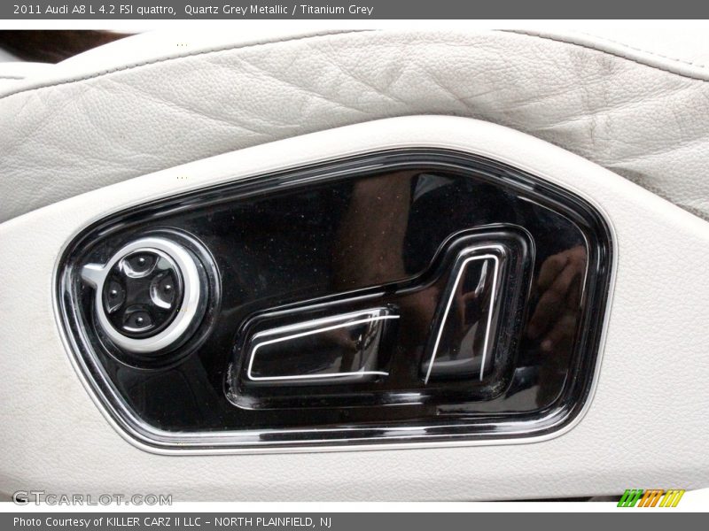 Quartz Grey Metallic / Titanium Grey 2011 Audi A8 L 4.2 FSI quattro