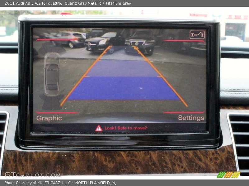 Quartz Grey Metallic / Titanium Grey 2011 Audi A8 L 4.2 FSI quattro