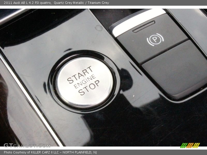 Quartz Grey Metallic / Titanium Grey 2011 Audi A8 L 4.2 FSI quattro