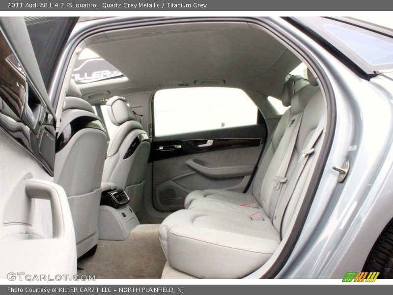 Quartz Grey Metallic / Titanium Grey 2011 Audi A8 L 4.2 FSI quattro