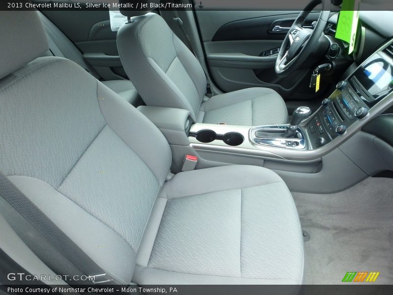 Silver Ice Metallic / Jet Black/Titanium 2013 Chevrolet Malibu LS