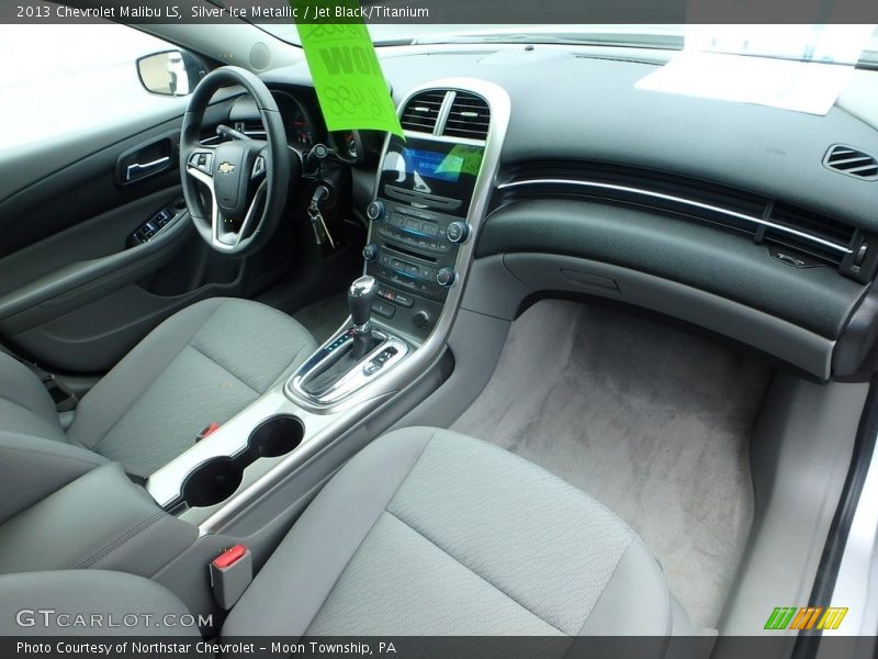 Silver Ice Metallic / Jet Black/Titanium 2013 Chevrolet Malibu LS