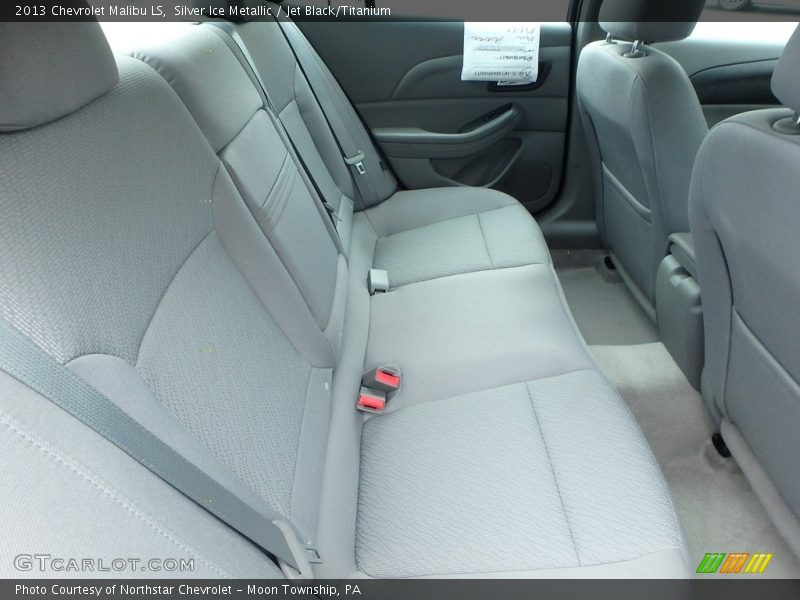 Silver Ice Metallic / Jet Black/Titanium 2013 Chevrolet Malibu LS