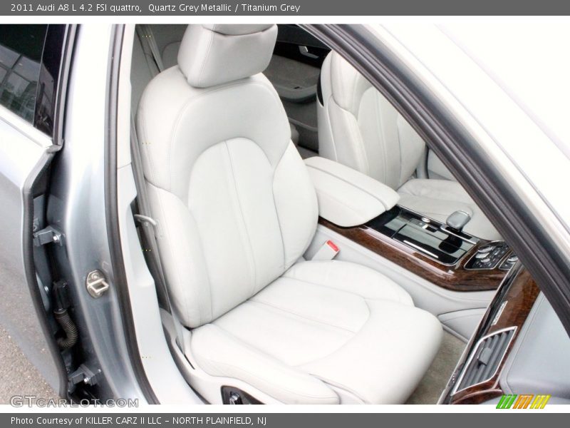 Quartz Grey Metallic / Titanium Grey 2011 Audi A8 L 4.2 FSI quattro