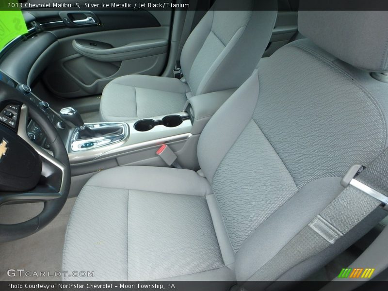 Silver Ice Metallic / Jet Black/Titanium 2013 Chevrolet Malibu LS