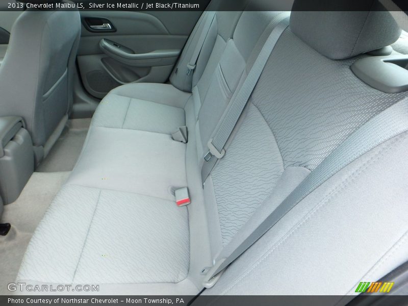 Silver Ice Metallic / Jet Black/Titanium 2013 Chevrolet Malibu LS