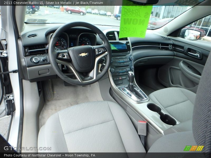 Silver Ice Metallic / Jet Black/Titanium 2013 Chevrolet Malibu LS